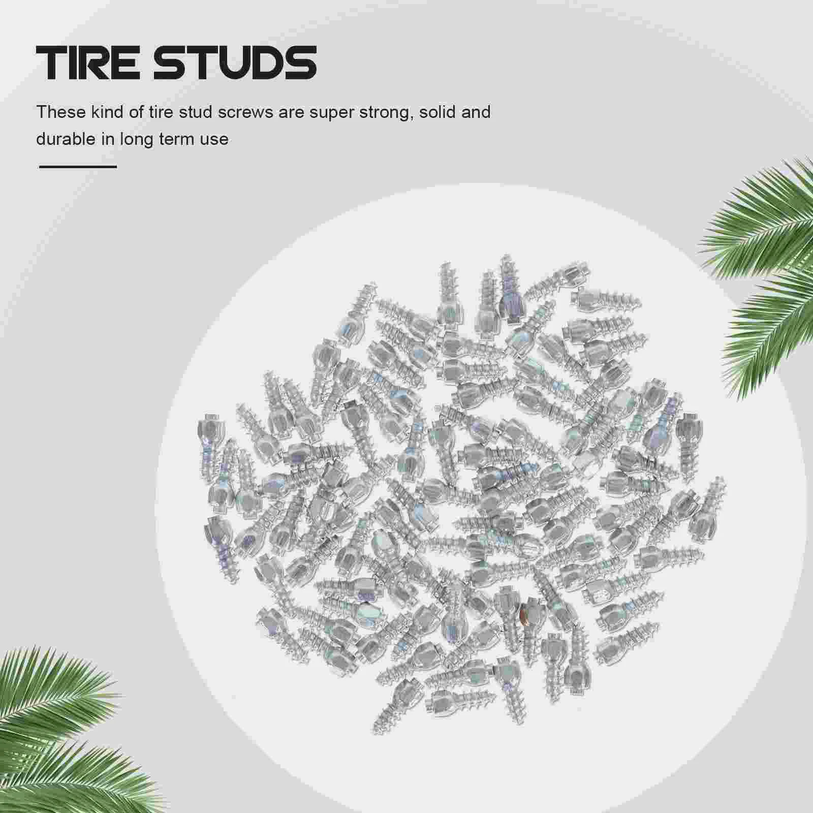 100 шт. полезные винтовые шипы для шин противоскользящие шины автомобиля |