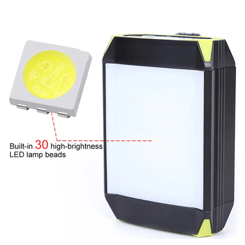 

1pc Outdoor Camping Light Portable Hanging Lamp 30 LEDS 500LM Lantern Camping Light Flashlight Accessories