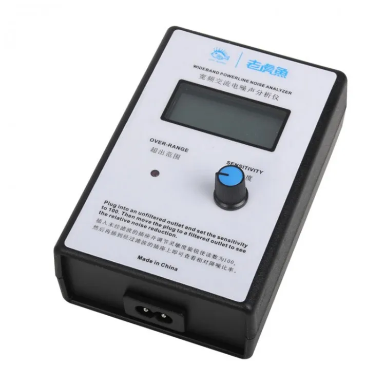 

110-120V 220-240V EMI Meter AC Noise Analyzer with LCD Display + Power Cord
