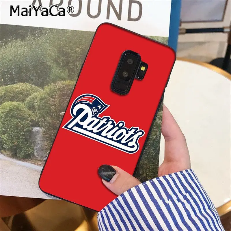 MaiYaCa New England Patriots покупателей высокое качество чехол для телефона для samsung S9 S9 плюс S5 S6 S6edge S6plus S7 S7edge S8 S8plus - Цвет: A10