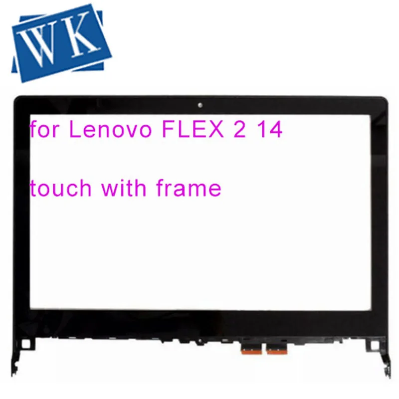 1" для lenovo Flex 2 14 20404 Flex 2 14D 20376 передний наружный сенсорный экран панель дигитайзер стекло объектив сенсор Замена+ рамка
