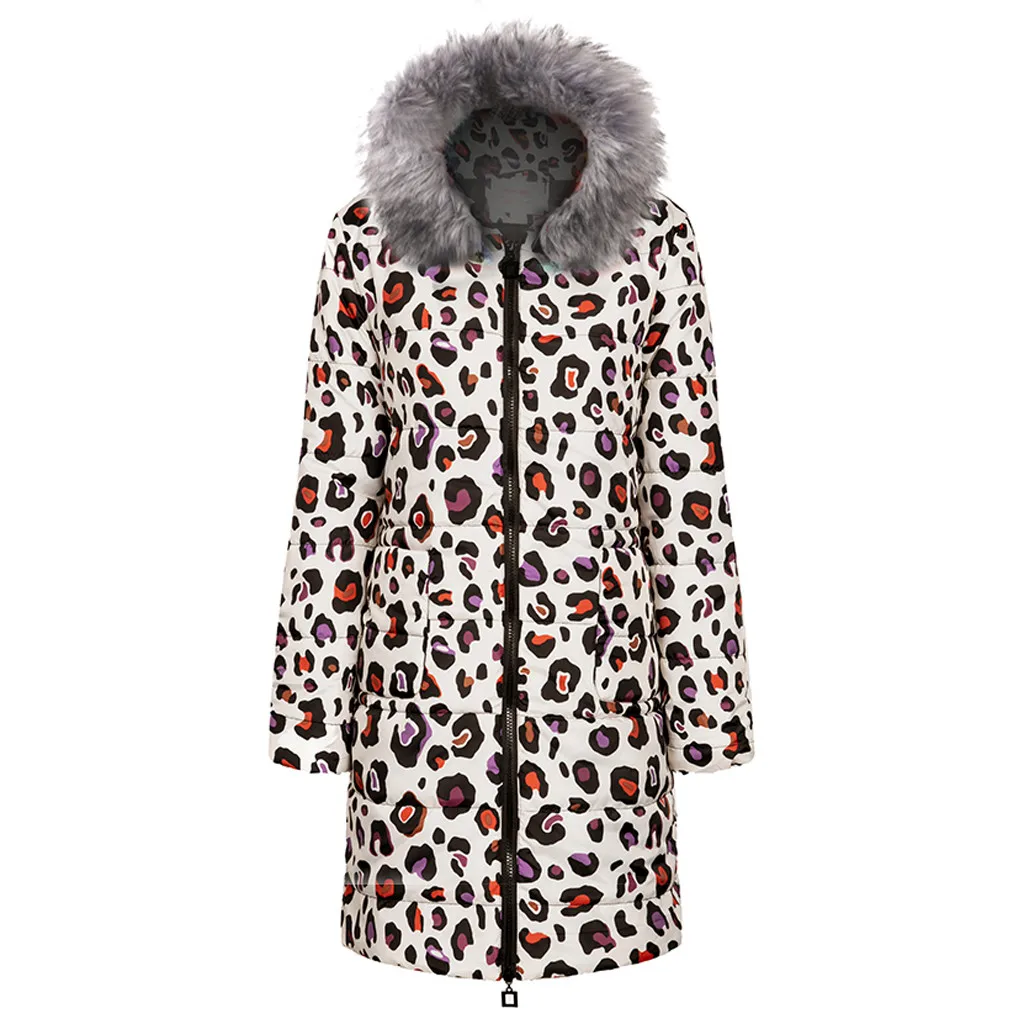 Женское зимнее длинное пуховое пальто SAGACE из хлопка с капюшоном стеганая куртка