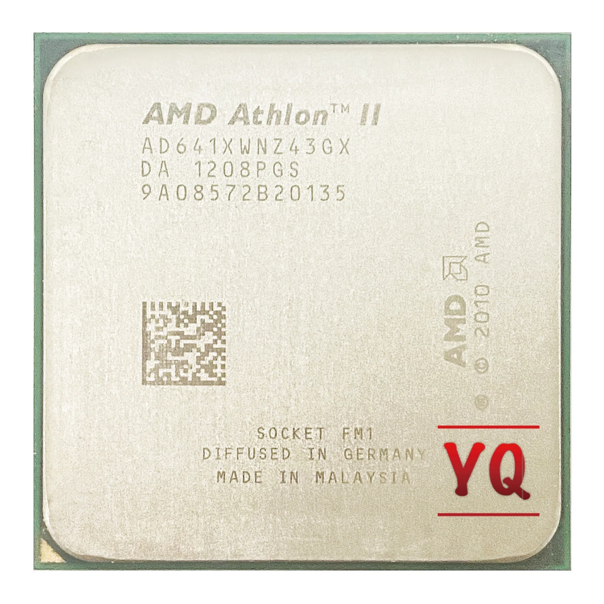 Четырехъядерный процессор AMD Athlon II X4 641 2 8 ГГц AD641XWNZ43GX разъем FM1|Процессоры| |
