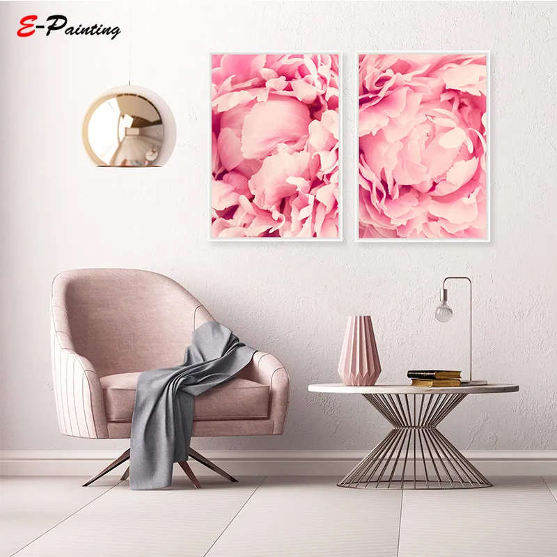 Абстрактная фотография с розовыми пионами | Дом и сад