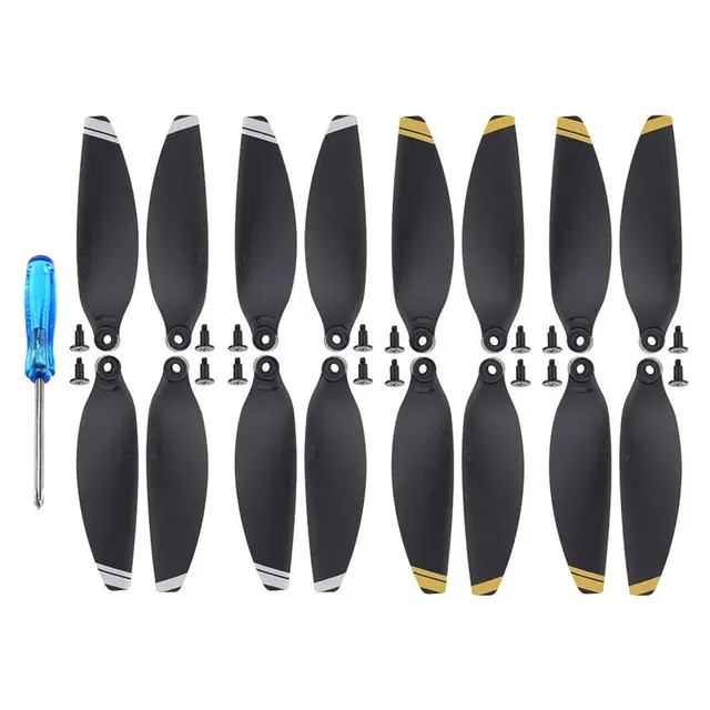 16PCS Replacement Propeller for DJI Mavic Mini Drone 4726 Light Weight Props Blade Wing Fans Accessory Spare Parts Screw Kits 6