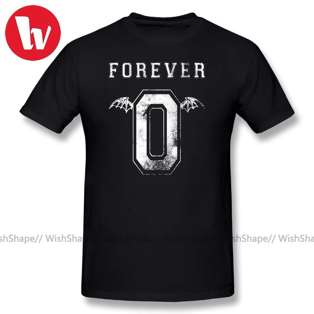 Мужская футболка с коротким рукавом Avenged Sevenfold Rev Forever 0 летняя хлопковая Футболка