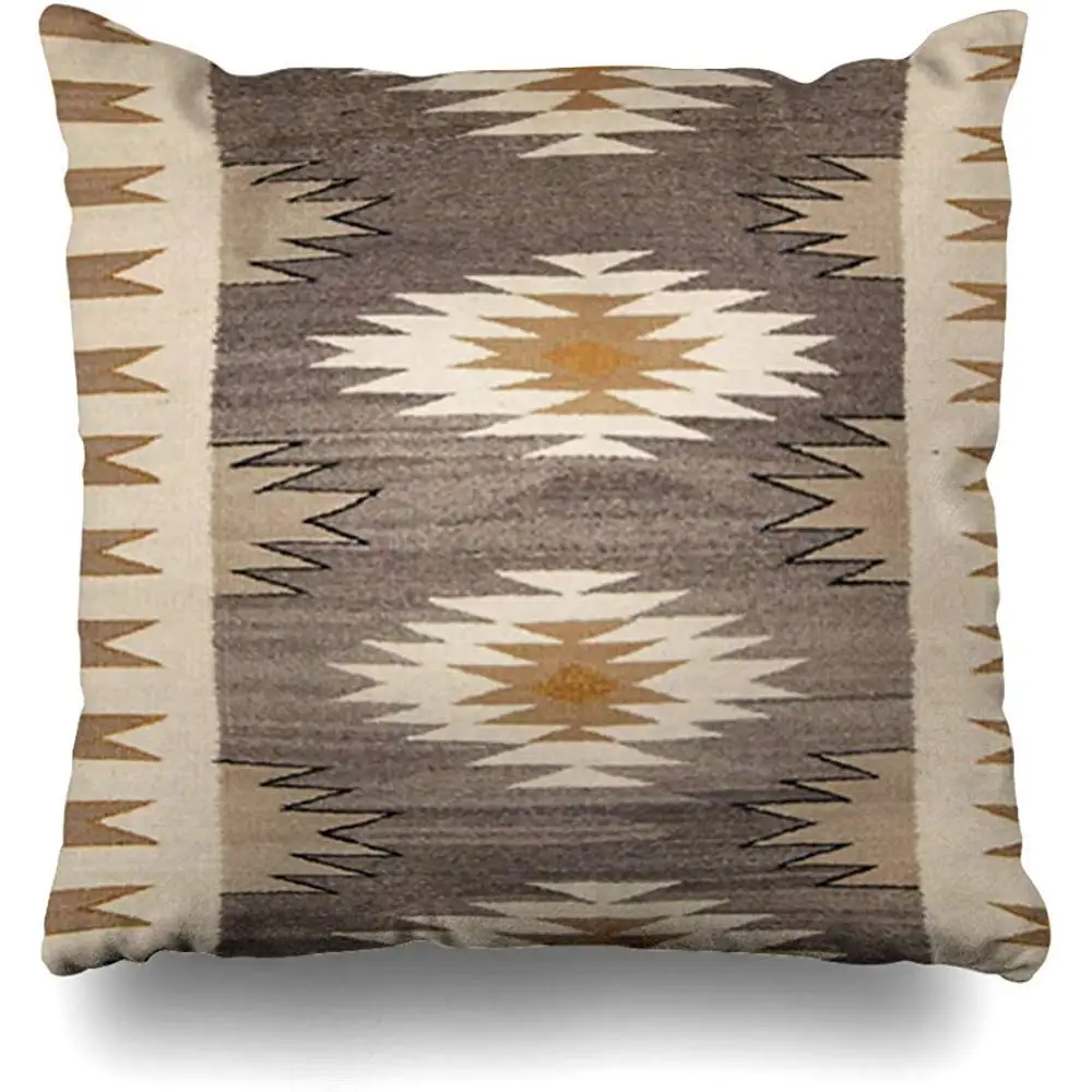 

Throw Pillow Covers Navajo Storm Pattern Pillowslip Square Sofa CuteCushion Cases Pillowcases