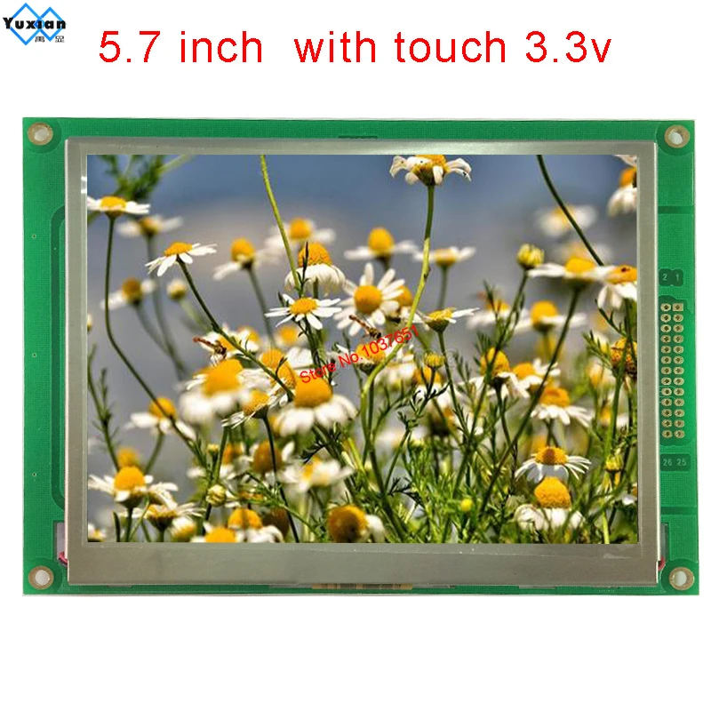 ЖК-дисплей 5 7 дюймов x 240 TFT RA8875 8 16 бит mcu IIC I2C SPI 54pin LT057D | Электроника