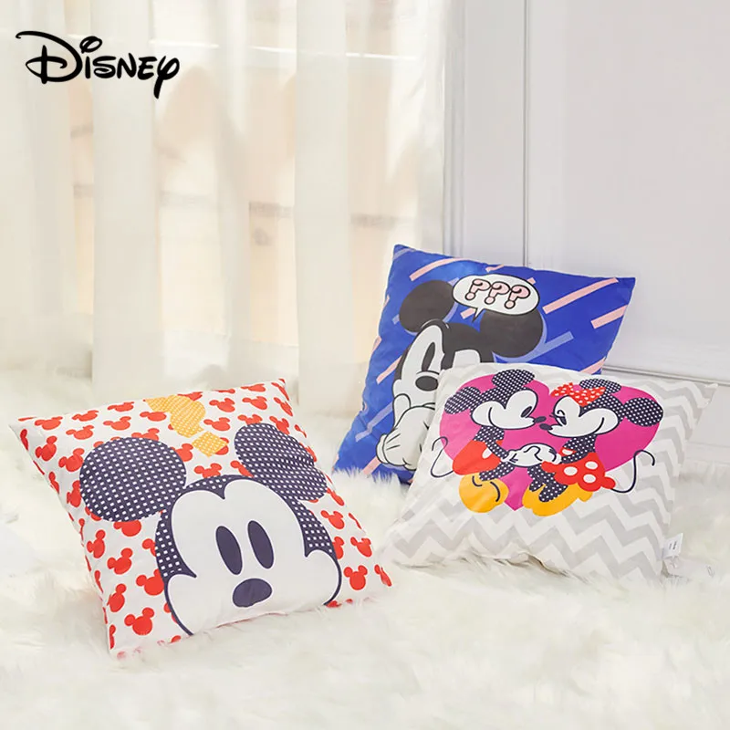 Disney мультфильм Подушка диван офис Удобная подушка спинка кровати модная подушка для автомобиля 40*40 см