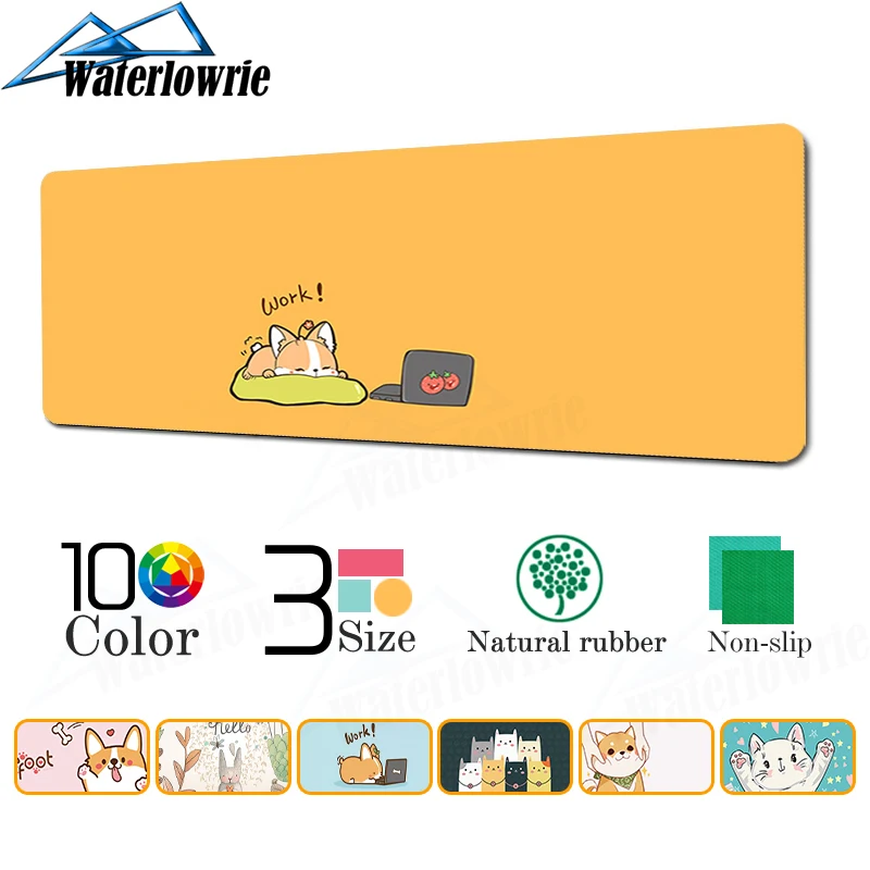 игровой коврик для мыши пк Милый ковер большой Настольный XXL компьютерный