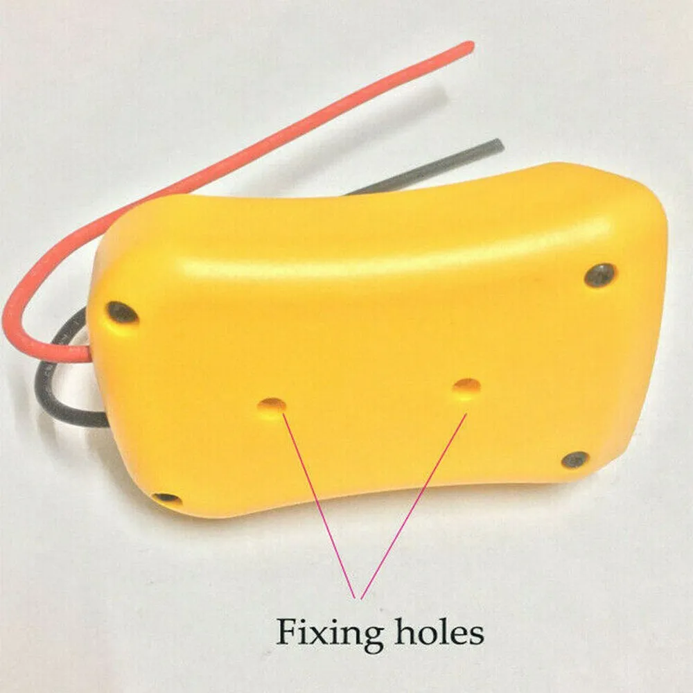 

Battery Adapter Yellow with Fixing Hole Suitable for DeWALT 20V /18VDCB Series Lithium-ion Batteries DIY Conversion Power Tools
