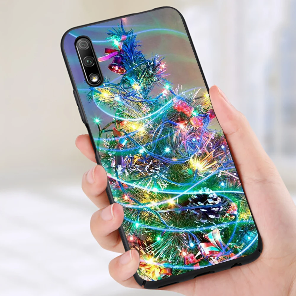 Силиконовый чехол для Huawei Honor 6A 7A 7C 7X 8C 8X 8 9 10 Lite Note view 20 9X pro 2020 новый год
