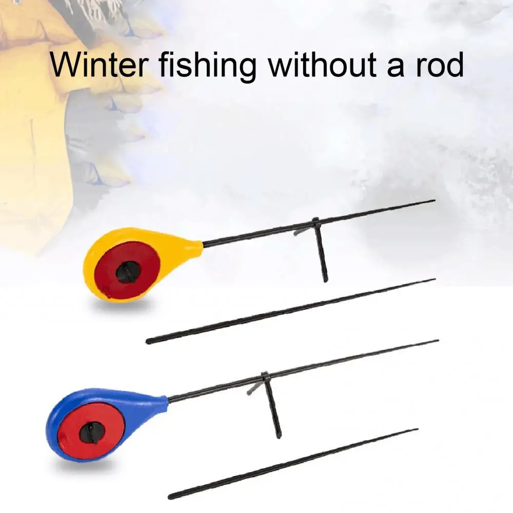 

40% Discounts Hot! Winter Portable Lightweight Ice Fishing Rods Outdoor Fish Tool with Bracket