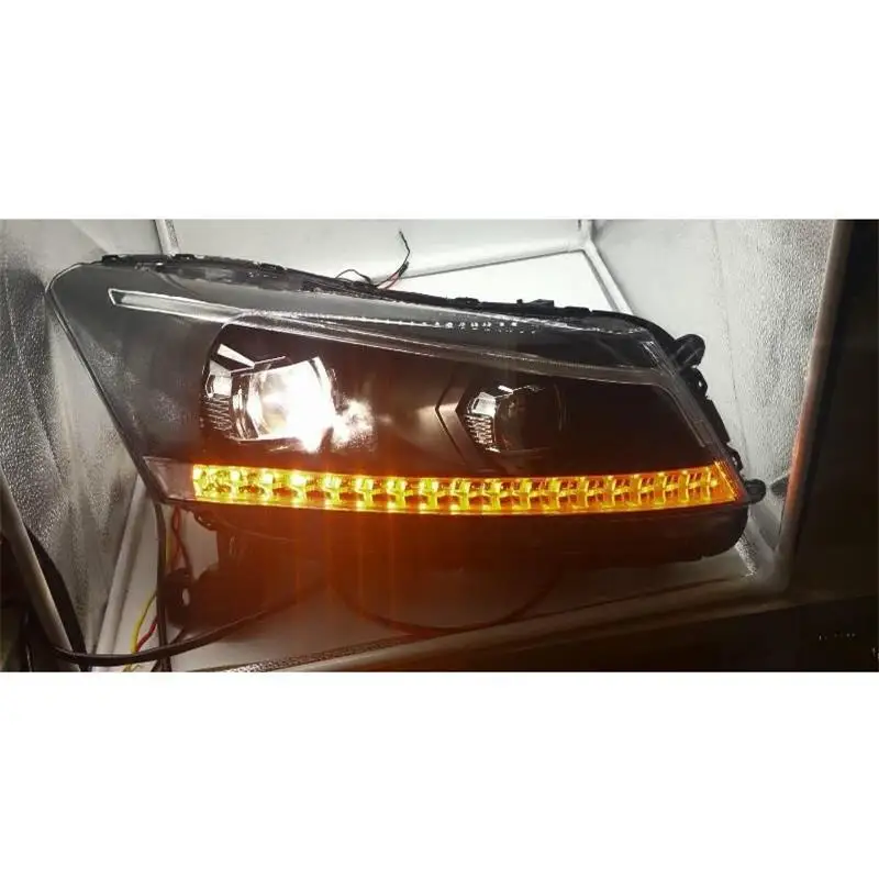Наружные Drl Luces Assessoires Neblineros Led Para Авто Cob дневные ходовые фары автомобильные фары в сборе 08 для Honda Accord