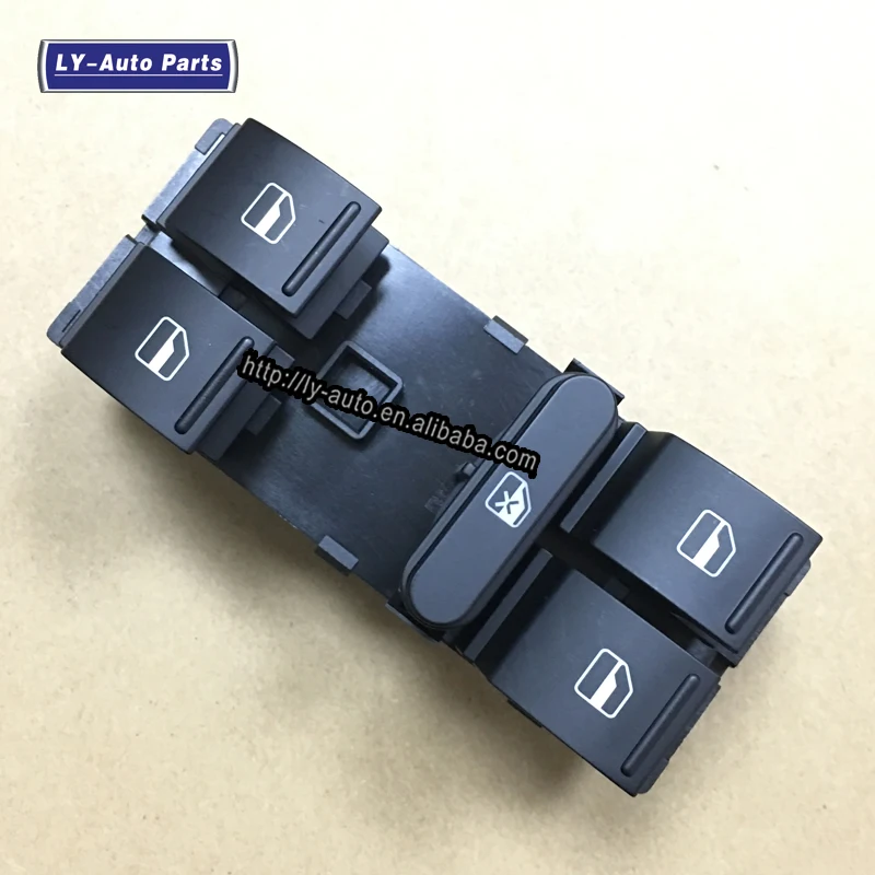 Кнопка переключения стеклоподъемника для VW Sagitar Golf 5 6 Jetta MK5 Mk6 Tiguan Touran Passat B6 B7 1K4959857B