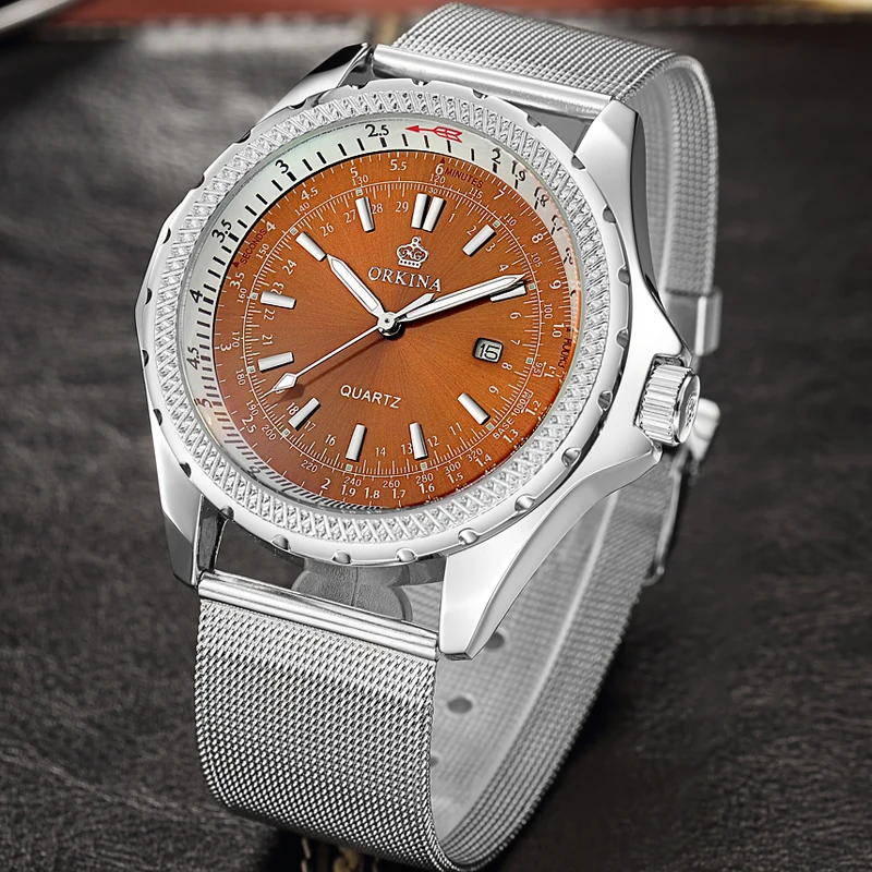 Relojes Hombre 2020 водонепроницаемые мужские часы из нержавеющей стали с золотым