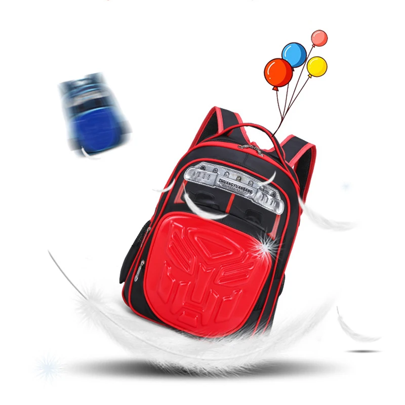 Трансформеры школьные сумки рюкзак для мальчиков детские детей мультяшный стиль