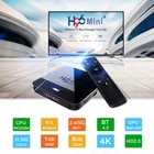 тв приставка андроид Новый H96 мини H8 ТВ-бокс Android 9,0 Смарт ТВ-бокс Wifi Netflix Youtube 2 Гб 16 Гб BT4.0 2,4G5G 4K 1080P TF карта до 32 Гб HDMI 2,0 tv box смарт тв приставка андроид тв приставка тв бокс