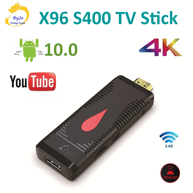 

ТВ-приставка X96 S400, Android 10,0, 4K, Allwinner H313, 4 ядра, 2,4 ГГц, Wi-Fi