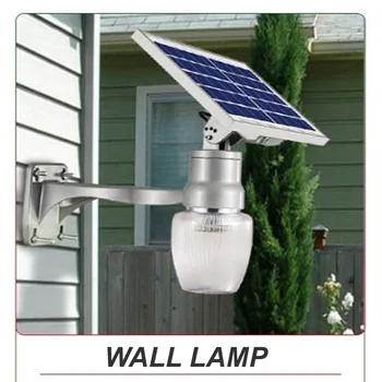 High quality LED Solar Light Outdoor Waterproof LED Solar Lamp Park Yard Garden Path Street Led Wall Lamp Remote Control lamp 1p