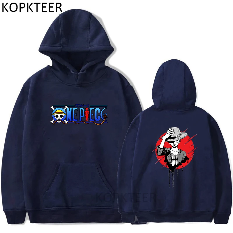 

Luffy Anime Print Men Hoodies Harajuku Streetwear Autumn Winter Casual Long-Sleeve 2020 Fashion Hooded Sweatshirts