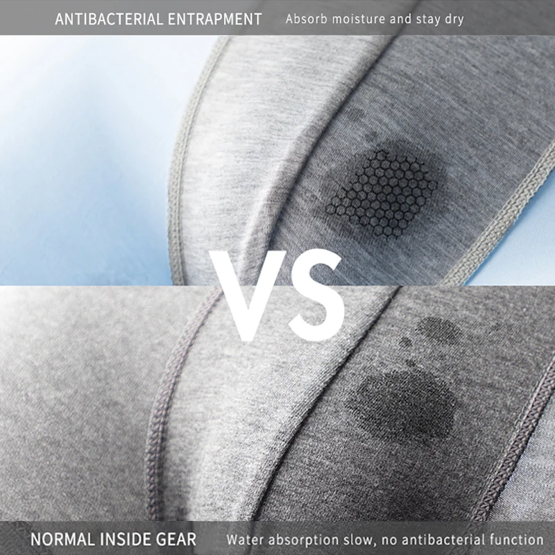 CARTELO Nylon Men's Antibacterial Underwear Men Soild Soft Boxers Underpants Male Panties Breathable Summer Shorts L-5XL 3pcs