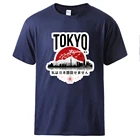 Футболка мужская хлопковая с принтом в японском стиле, повседневная спортивная одежда с коротким рукавом, свободная брендовая рубашка в стиле Токио I don't Talk, лето 2020