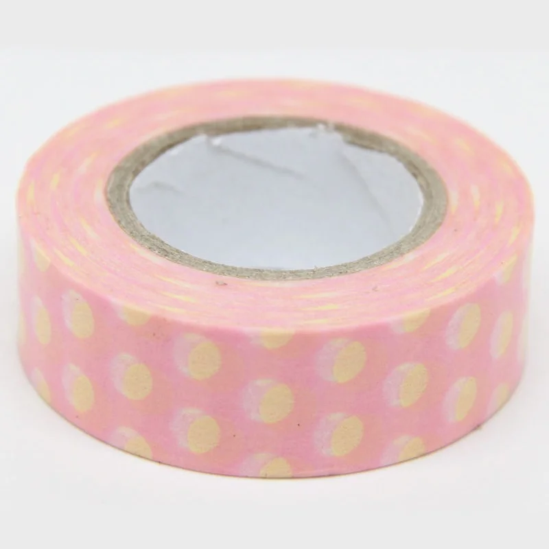 

1/2/5 шт. 1,5 см Длина: 10 м DIY Бумага липкая Наклейка декоративная лента Washi TRYC889