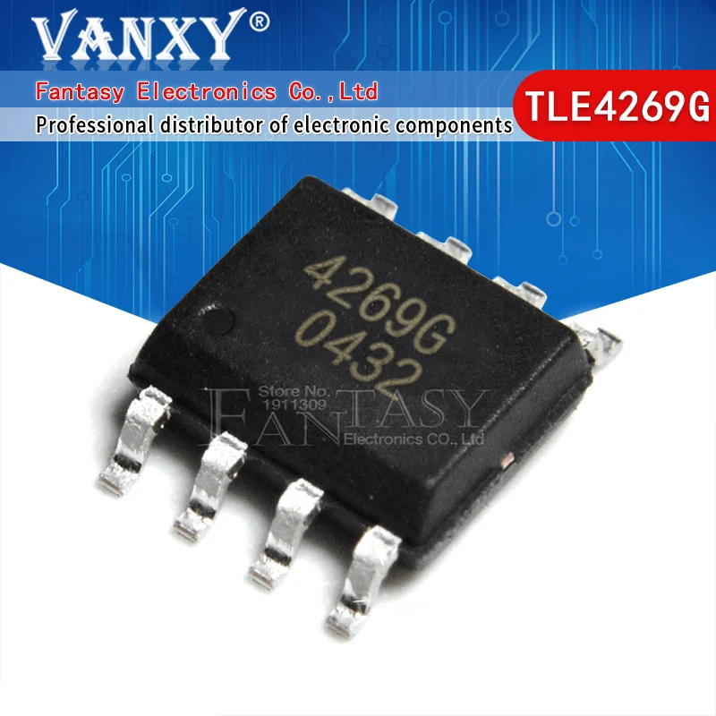 

10pcs TLE4269G SOP8 TLE4269 SOP 4269G SOP-8 Linear regulator chip