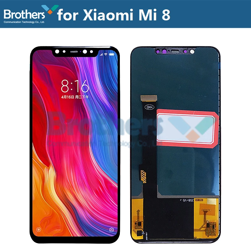 ЖК дисплей для Xiaomi Mi 8 Mi8 экран сенсорный дигитайзер в сборе 6 21 дюйма TFT