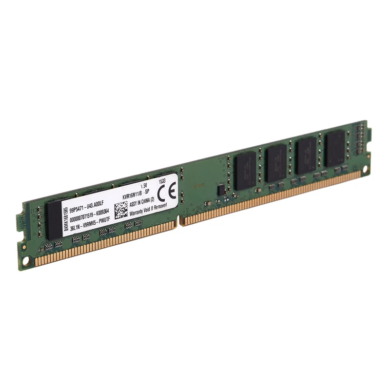 

DDR3 8GB Ram 1600MHz 1.5V Desktop PC Memory 240Pins System High Compatible for Intel