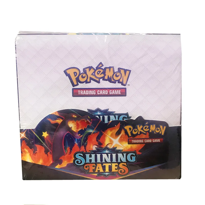 324 шт. карты Pokemon солнце и луна XY Сияющие Fates Evolution Booster Box Коллекционные торговые