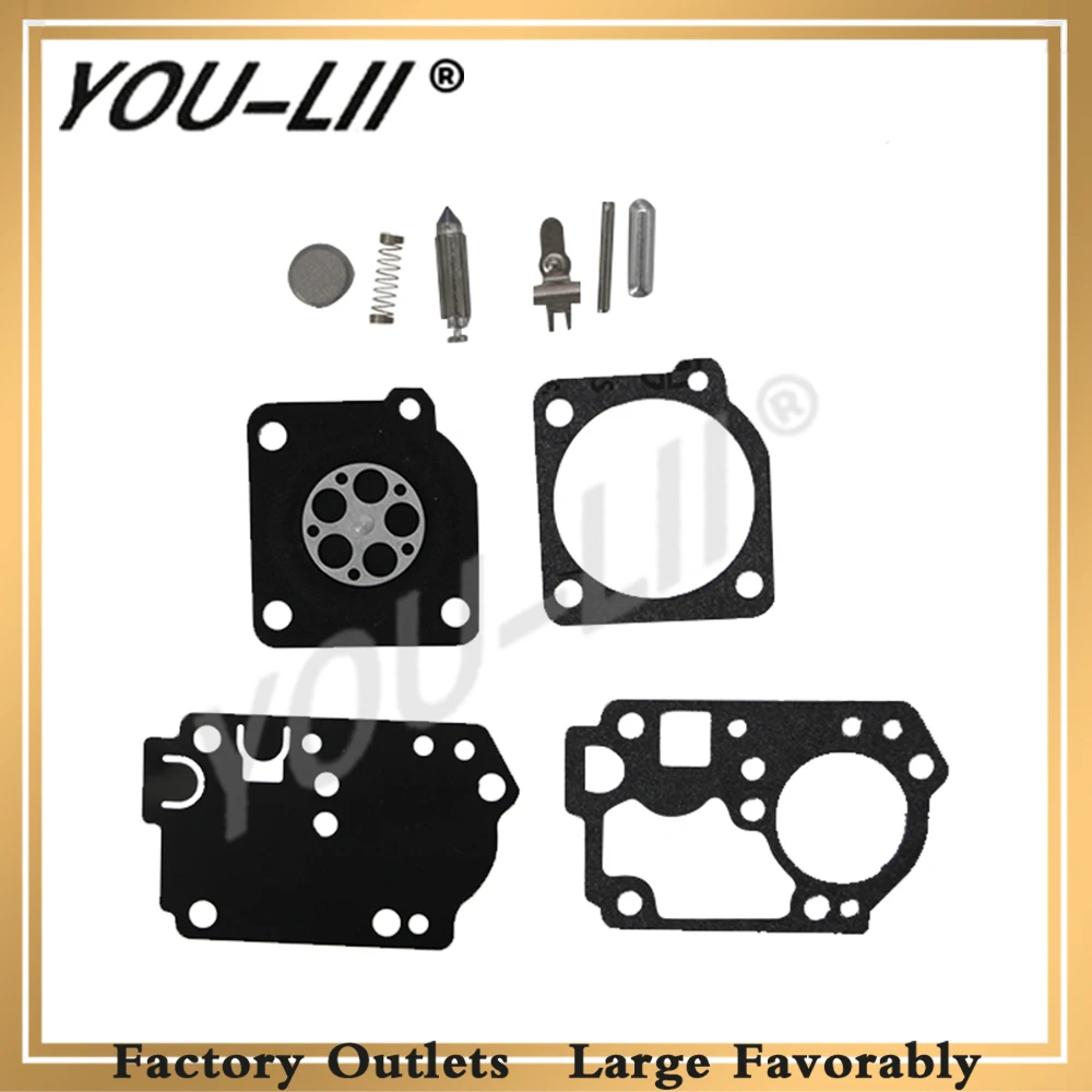 

YOU-LII карбюратор для Zama RB-142 carb kit для C1U-W32 C1U-W32A карбюраторы подходит для catan 530039235