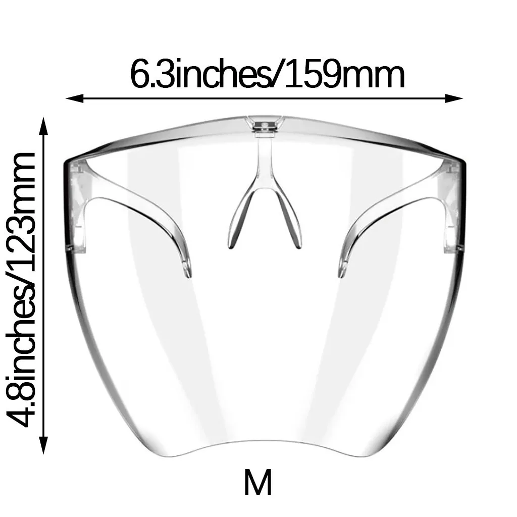 

Anti-pm2.5 Protective Mask Transparent Mouth Cover Full Mask Face Shield Proofsandcombine Plastic Reusable Clear Masks