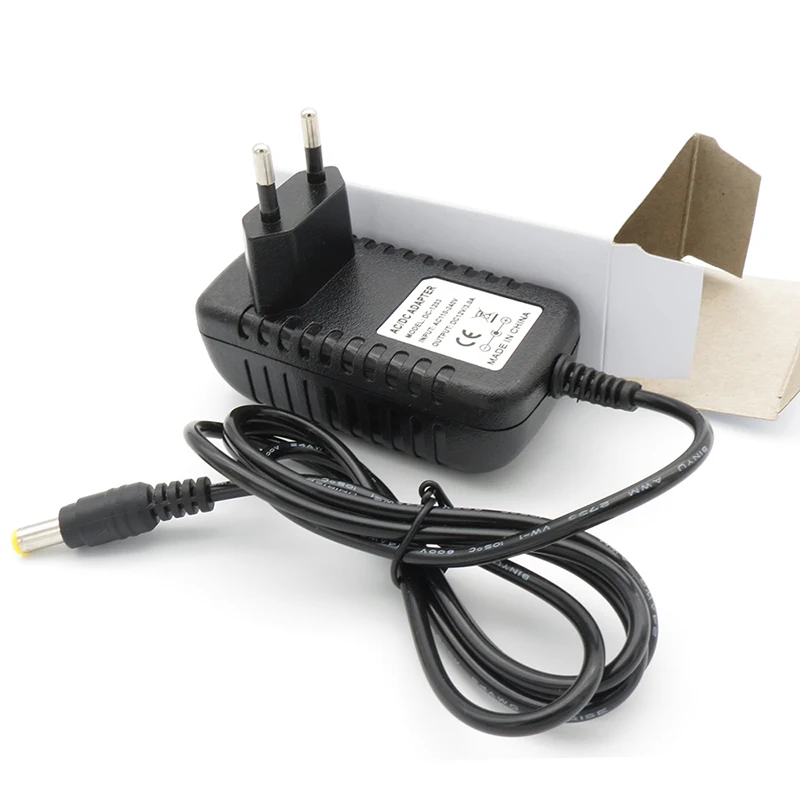 Вход AC 220-240V Выход DC 12V 1A 2A Универсальный адаптер питания зарядное устройство адаптер ЕС для прожекторов светодиодный свет полосы
