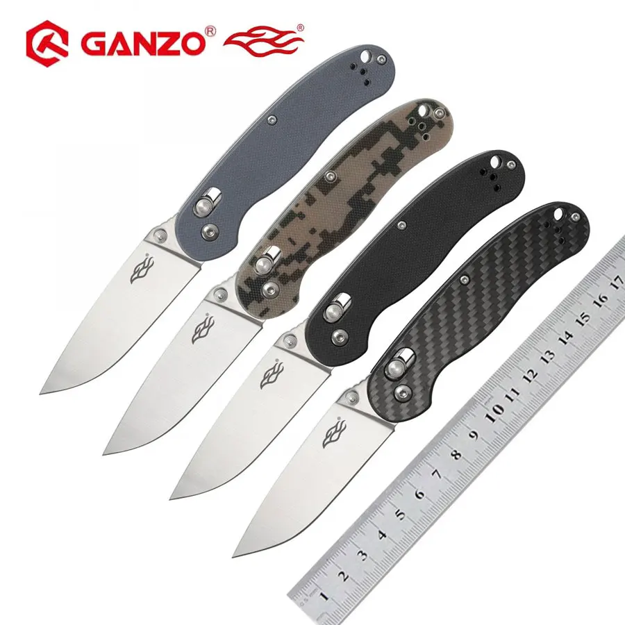 Складной нож FB727S Ganzo FIREBIRD 440C клинок с рукояткой G10 походный инструмент для