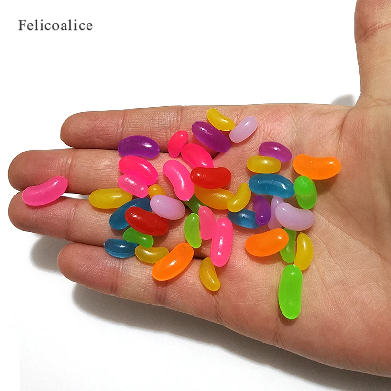 20 штук мягкие резиновые моделирование конфеты миниатюрный резиновый кабошон Kawaii