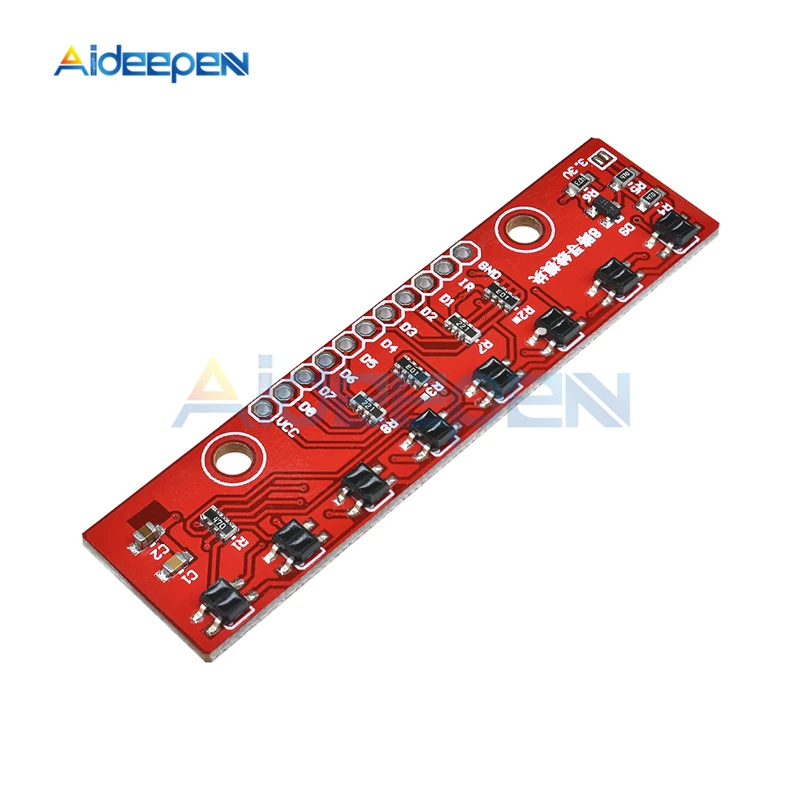 Слежения модуль инфракрасного обнаружения Сенсор DIY для Arduino 8-канальный