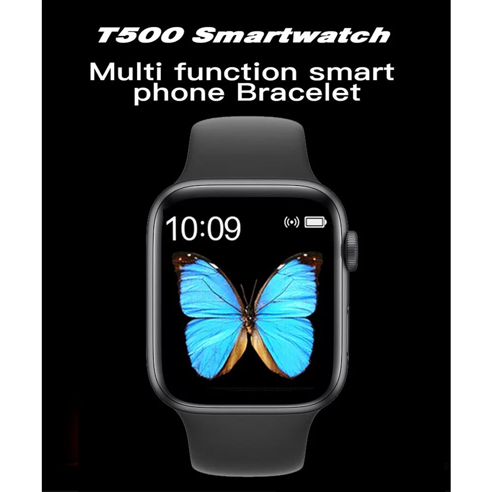 

Smart Watch T500 Bluetooth Call Touch Screen Smartwatch Sport Heart Rate Monitoring Answer Calls