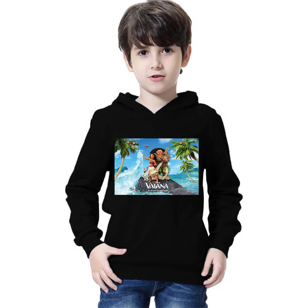 

Одежда Moanaa для маленьких девочек, Детская осенняя Толстовка с длинным рукавом, футболка, штаны, наряд, Рождественская Одежда для мальчиков, ...