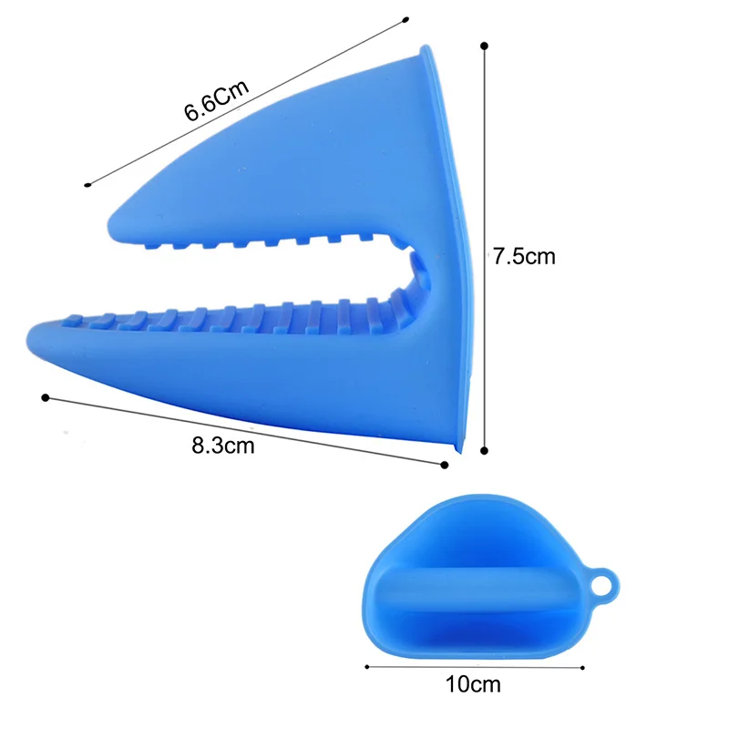 2 шт./лот силиконовые оранжевые зеленые перчатки для микроволновой печи