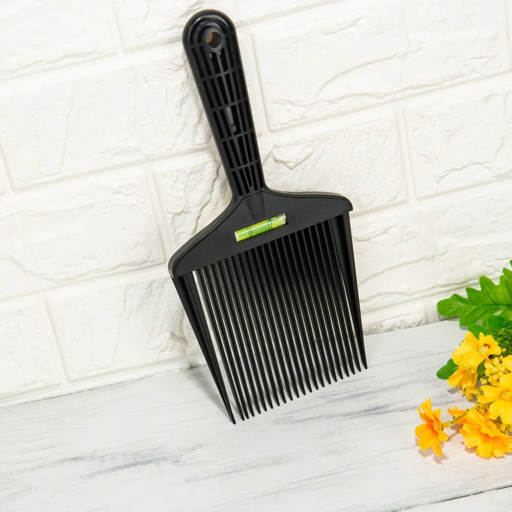 Профессиональная расческа с плоским верхом и балансировкой жидкости длинными