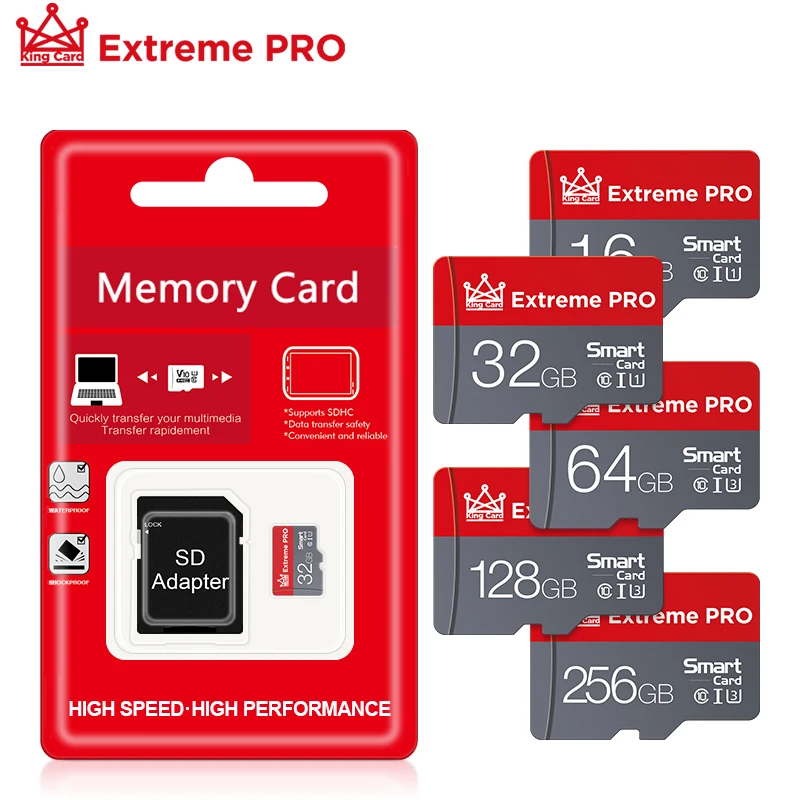 Карта памяти 16 ГБ 32 64 128 Гб micro sd TF / SD карта для планшета Huawei vivo oppo xiaomi Samsung|Карты