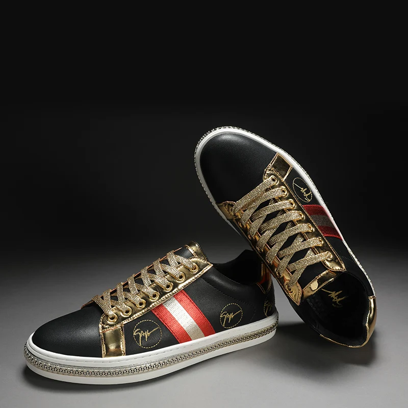 2019 Новинка Мужская модная обувь модные мужские повседневные кроссовки роскошные