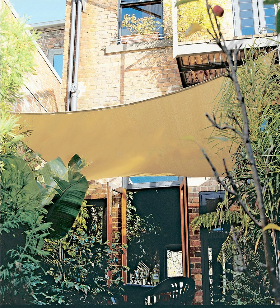 3*5 м прямой край солнцезащитный навес кремового цвета прямоугольник уличная