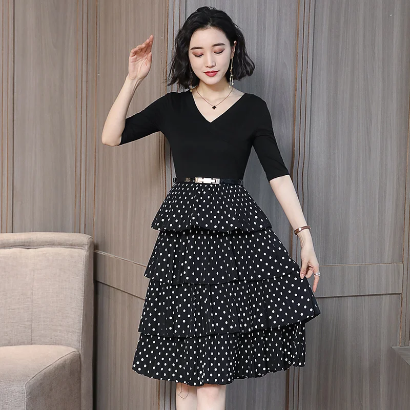 

3XL summer dress 2020 summer new women's temperament fashion French niche dress XXXL