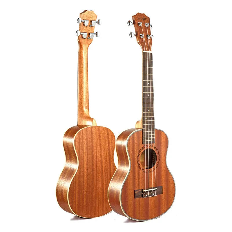 Гавайская гитара Uke Sapele Rosewood 4 струны Uku Акустическая Ukelele (23 дюйма)|Укулеле| |