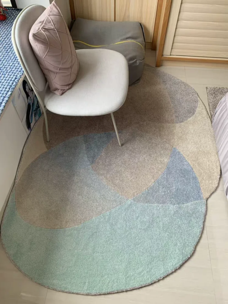 Уникальный ковер для гостиной в стиле постмодерн с облаками прикроватный