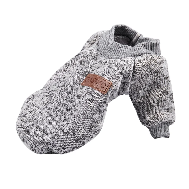 Классическая зимняя одежда для собак Одежда щенка котика модная куртка мягкий