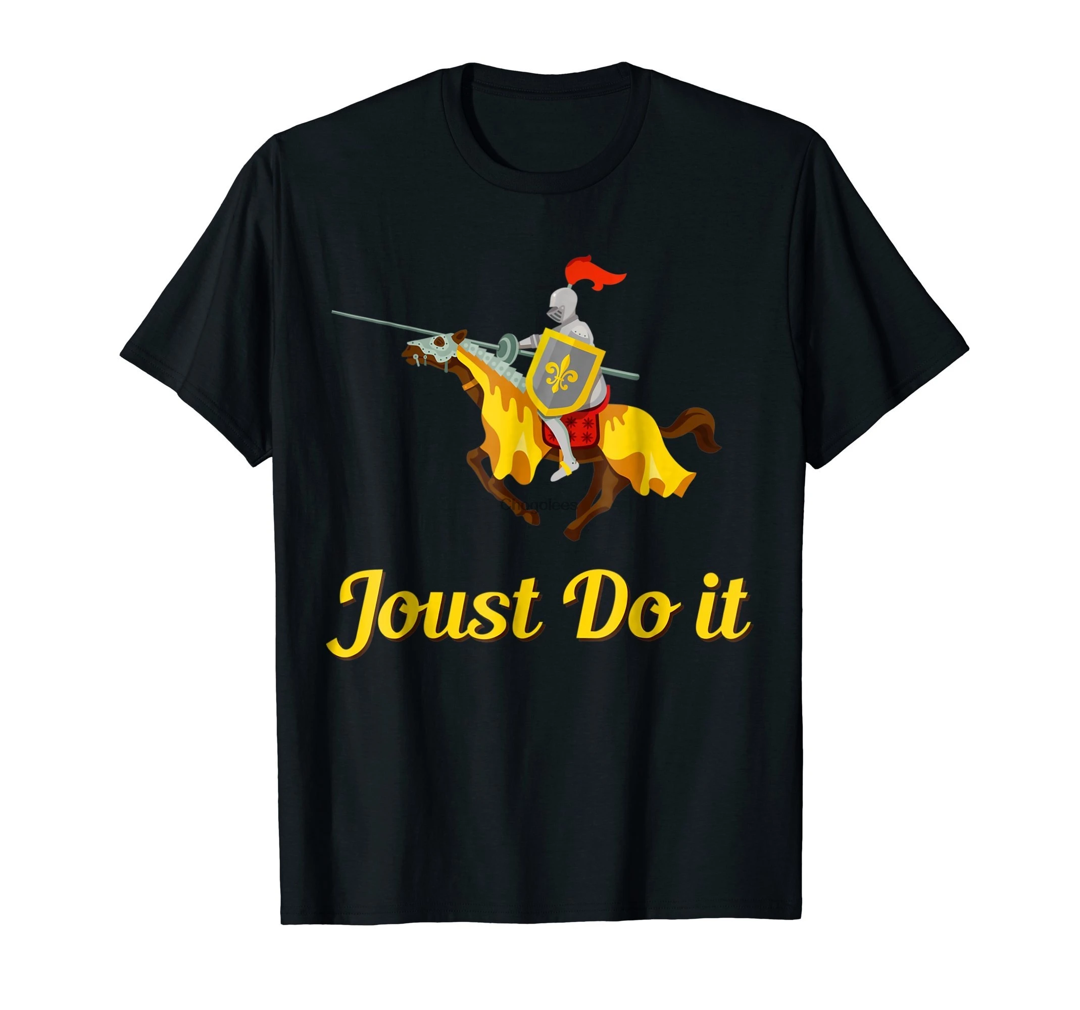 Забавная футболка средневекового рыцаря Jousting Do It | Мужская одежда
